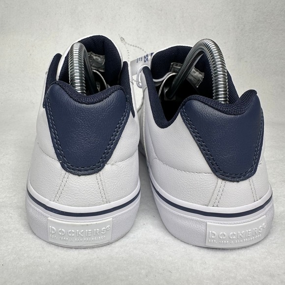 Dockers Comfort Walker Mens Sneakers Vegan Casual Lace Up Low Top White NWOB main image 4